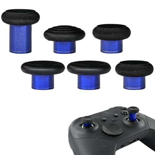 Image of 6 in 1 Swap Magnetic Thumbsticks Set for Xbox Elite Series 2 Controller,Joysticks Replacement Accessories for Xbox Controller Elite Series 2 /Elite Series 2 Core Controller(Blue)