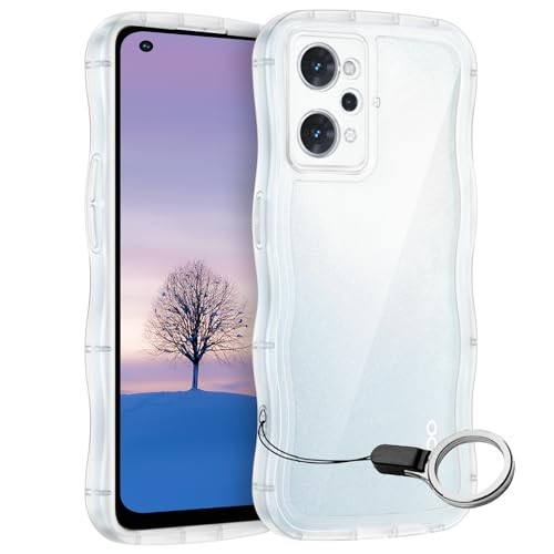 Amazon.co.jp: OPPO Reno9 A /Reno7 A ケース クリア ウェーブ TPU波状