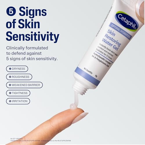Image of Cetaphil Optimal Hydration Restoring Water Gel 10g for Sensitive Skin