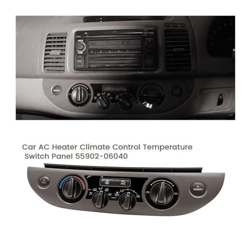 Unité de panneau de climatisation avec interrupteur de température précis Camry - 3