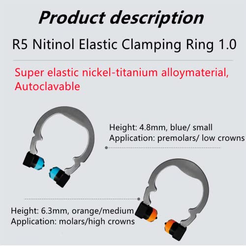 1 Kit/Box Sectional Matrix System, A4 Dental Matrix Set With Matrix Bands Wedge Knife Clamping Ring Dental Pliers, Orthodontic Accesorios Dentistry Material Tools (A4 Set) #TOP2