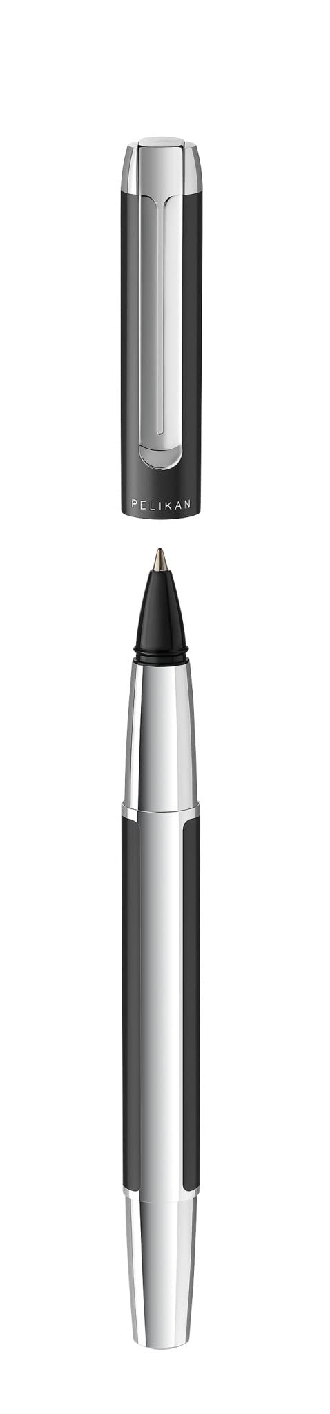 Pelikan Tintenroller Pura R40, Anthrazit, hochwertiger Roller im Geschenk-Etui, 822640