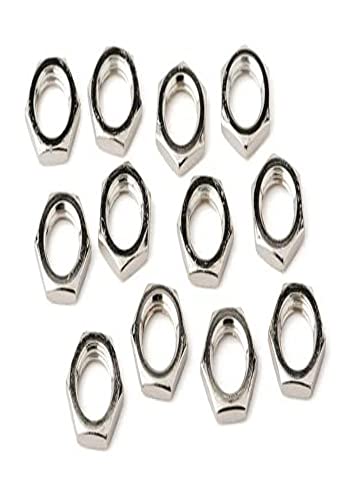 Fender Amplifier Jack Nuts (7/16-20 X 1/8) Electric Guitar Hardware (0053479049) #TOP25