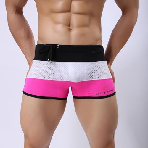 Xiaojmake Mens Breathable Cotton Trunks Underwear Boxer Briefs Covered Band Relaxed Fit Moisture-Wicking Stretch Pajama Short3