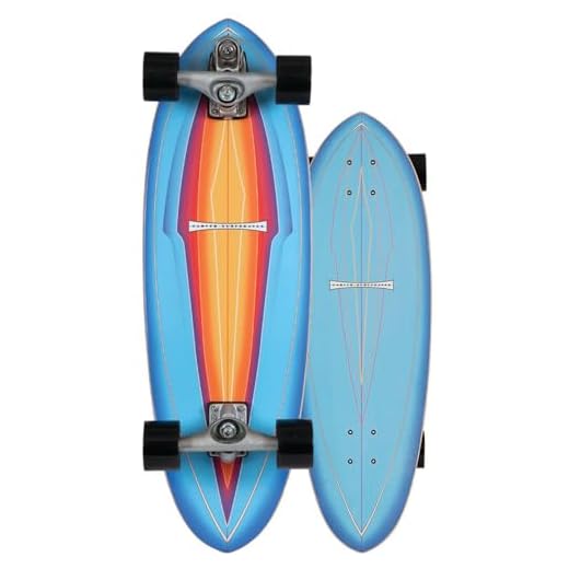Carver 31" Blue Haze Surfskate Complete (C7, 69mm Concave)