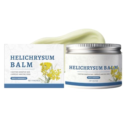 Crema reparadora de siempreviva orgánica - 114 g, loción natural para el cuidado de la piel de las piernas, del enrojecimiento y la hinchazón | Fórmula calmante para la recuperación de quemadur