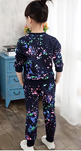 Image of Urtrend Little Girls' Kids 2 Pieces Long Sleeve Top Pants Leggings Clothes Set Outfits