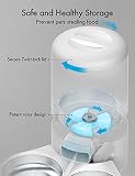 PETLIBRO Automatic Cat Feeder, Triple Preservation with Stainless Steel Bowl (5L, White) — view 3