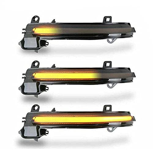 Dynamic Turn Signal Light LED Side Wing Rearview Mirror Indicator Blinker Lamp Compatible with BMW 1 2 3 4 Series F20 F21 F22 F30 F32 F33 F36 X1 E84 I3 63137280771 63137280772