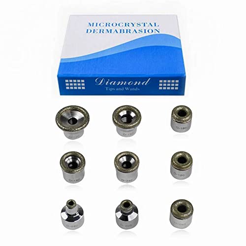 Diamond Dermabrasion Head Microdermabrasion Exfoliator Home Facial Dermabrasion Tool Dermabrasion Replacements 9Tips #TOP7