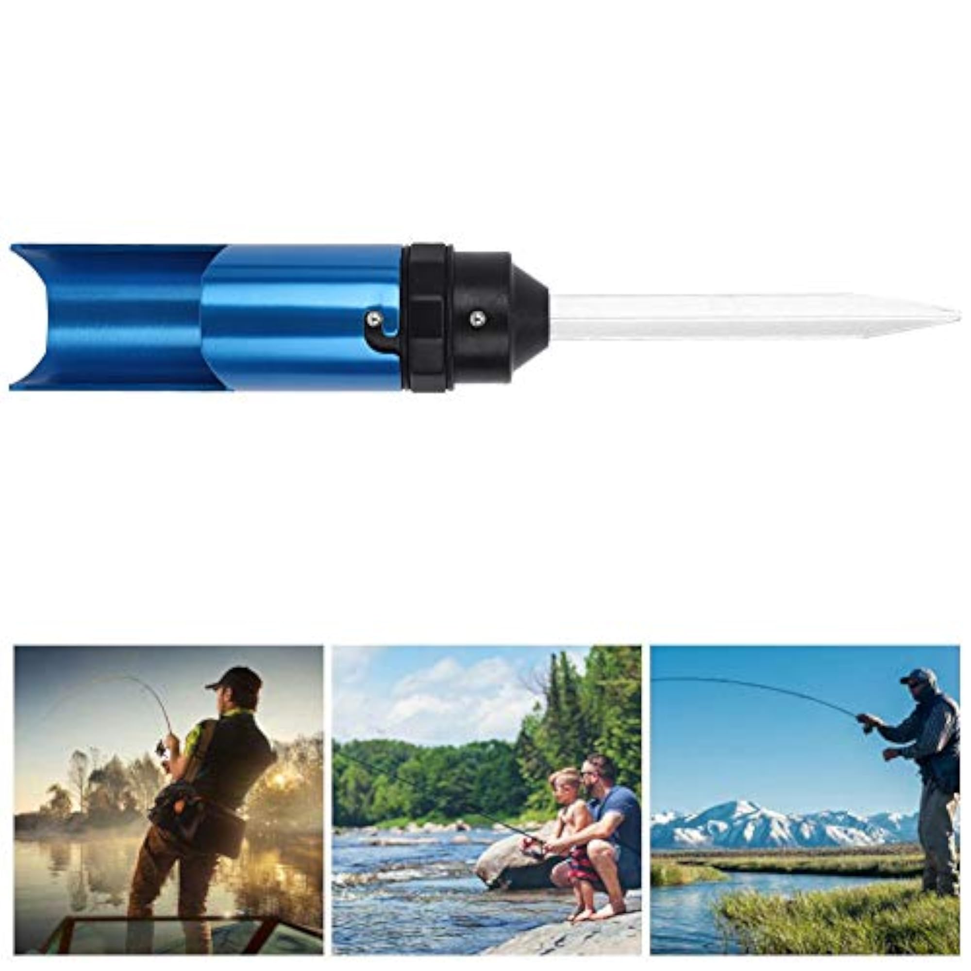 Lightweight Anti-Corrosion Fishing Rod Ground Holder