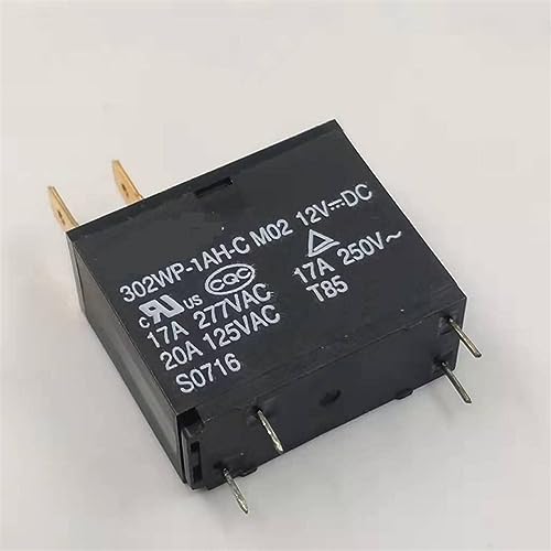 Relais alternatif JQX-62F-012-1H DC12V 4PIN pour carte électronique