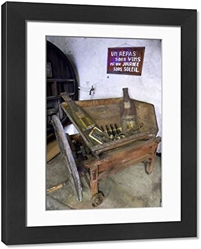 Media Storehouse Framed 16x12 Photo of Un Repas san vins est une journee sans soleil (8049179)