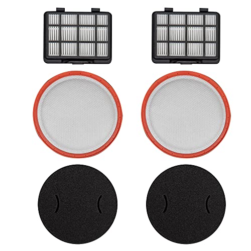 Russell Hobbs RHFILTCV3101-3601 2x Vacuum Filter Pack Compatible with RHCV3101 & RHCV3601 3 in 1 Lightweight Cylinder Vacuums