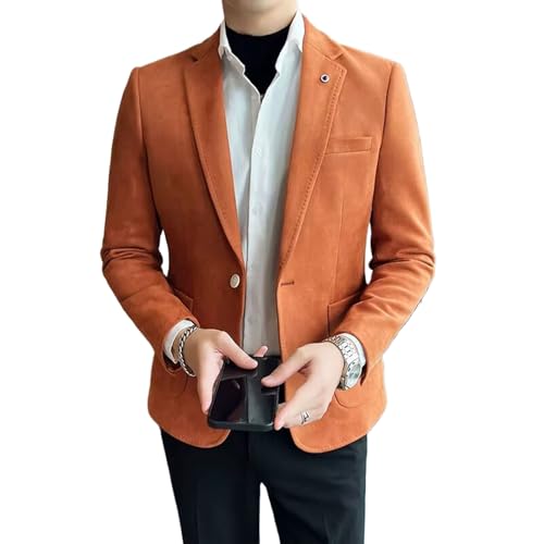 Suit Coat Men's Slim Fit Blazer Coat Business Casual Wedding Plus Size Suit3