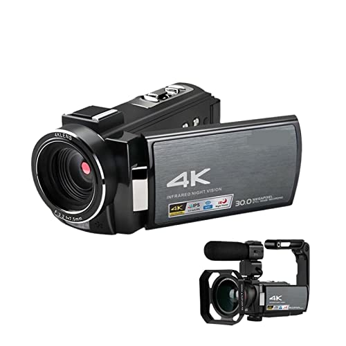 Caméscope de vision nocturne IR avec résolution vidéo 4K nette