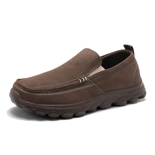 Image of Cheval Men Casual Slip On Loafers, Mens Comfortable Moccasin Shoes for Walking and Driving, Soft Daily Sneaker, Mocasines para Hombre