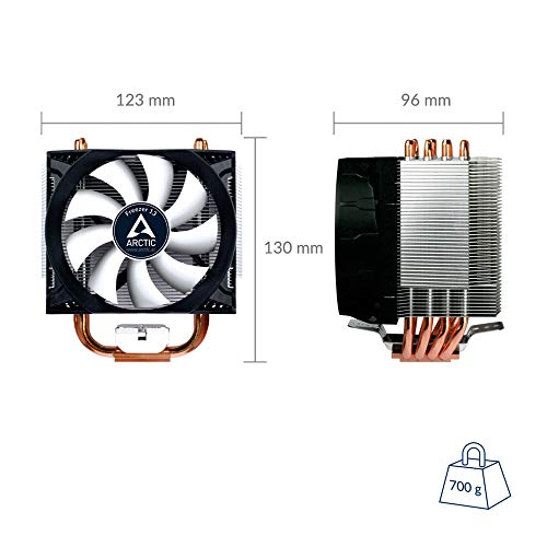 ARCTIC Freezer 13 - Dissipatore di processore con ventola da 92mm PWM - Dissipatore per CPU fino a una potenza di raffreddamento di 200 Watt