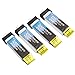Wolfwhoop 4pcs 500mAh 3.7V 1S LiPo Batterys for Tiny Whoop JST-PH 2.0 PowerWhoop mCPX Connector for Inductrix FPV Plus Micro FPV Racing Drone etc