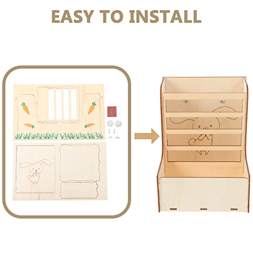 1 Pc Supporto per di Coniglio Distributore di Cibo...