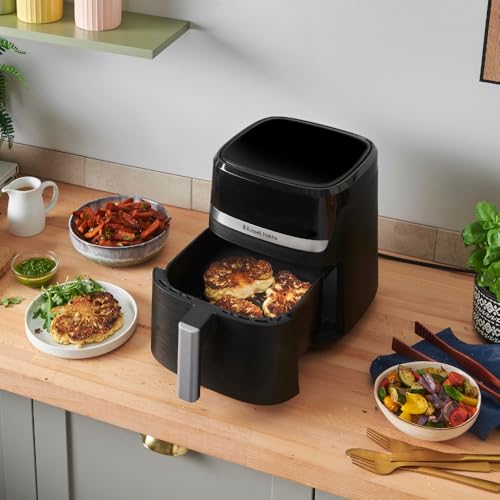 Russell Hobbs Heißluftfritteuse XL, Satisfry 5,5 l, Schwarz, 27621-56 – Ansicht 6