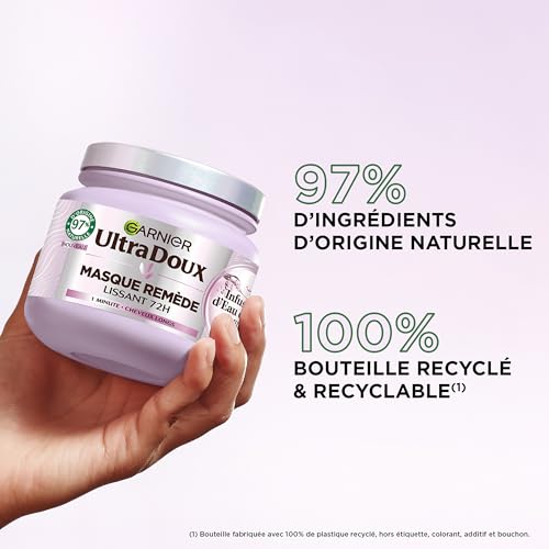 Masque Remède Lissant Ultra Doux Garnier Le Pot De 340ml - vue 6
