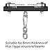 KSWLOR Heavy Duty Beam Clamp Hanger Mount,Heavy Bag Mount 360° Rotation Suitable for I or H Beam Clamps and Hangers Punching Bag Hanger for Boxing Muay Thai Training,Aerial Yoga Swing & Hammock