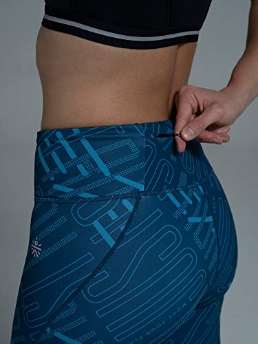 Image of Cultsport AbsoluteFit Typography Print Tights | Workout Tights for Women | 4-Way Stretch | Leggings for Yoga, Gym, Cardio | Printed Leggings for Women | Active Wear