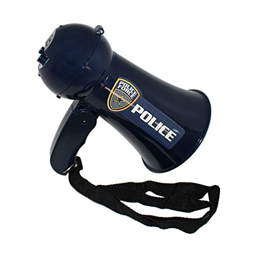 Megaphone for Kids - Pretend Police Costume for Kids - Police Officer Toys