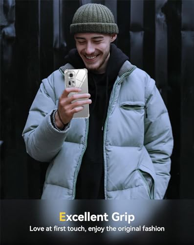 Image of Back Cover Transparent Soft Silicone Scratch Resistant Anti Slip Back Cover Case for Oppo Reno 11 - Transparent