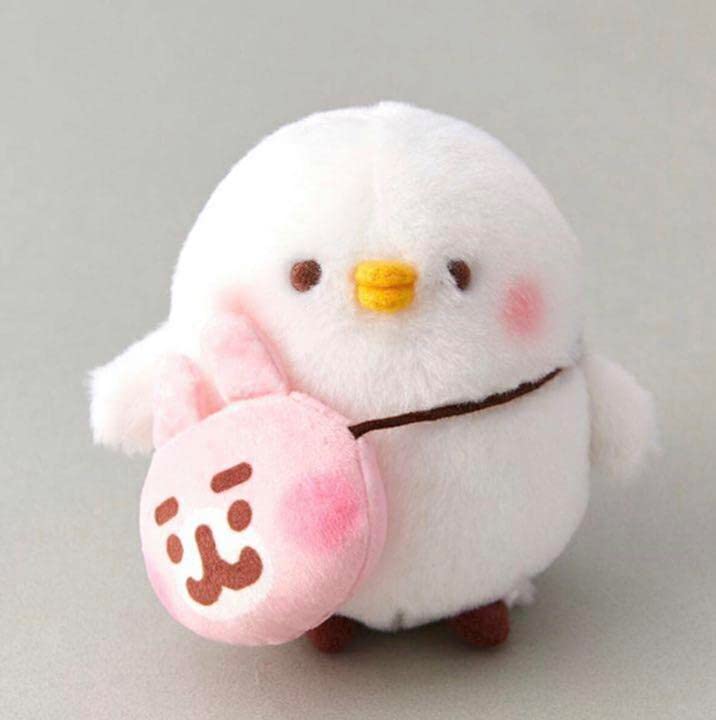 カナヘイ ぬいぐるみ 肩掛けポシェット ピスケ うさぎ カナヘイ ウサギとピスケ肩掛けポシェットぬいぐるみ ゆるっと