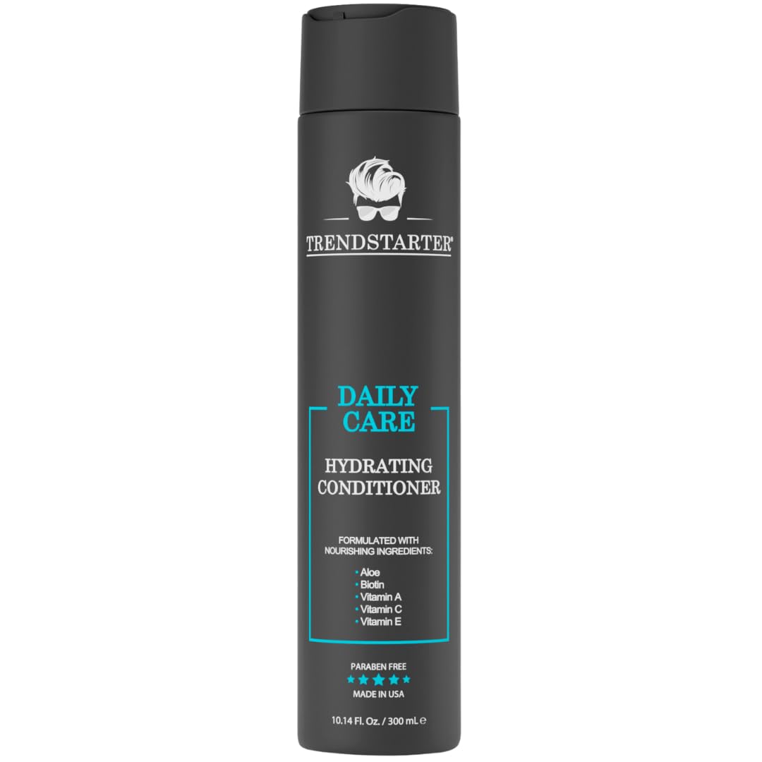 TRENDSTARTER - DAILY CARE - HYDRATING CONDITIONER (10.14 Fl.Oz) - Made with Aloe, Vitamin A, Vitamin C, and Vitamin E for Healthy Hair and Healthy Scalp - Launched 2023