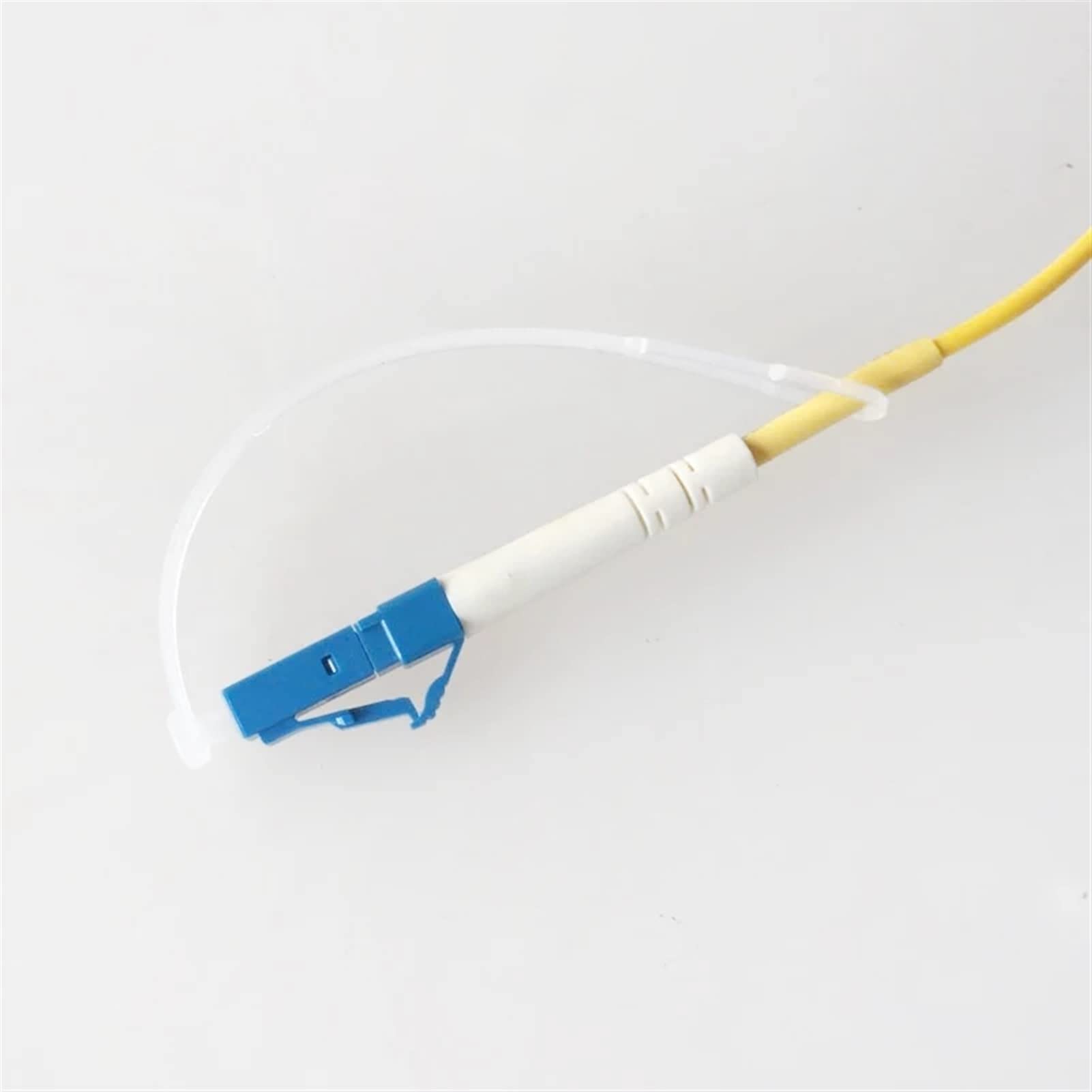 Accoppiatore in fibra 1000pcs SC LC Catena di protezione da polveri, catena di polvere a fibra ottica, tappo di polvere a coda lunga FC / ST Adapter Cappuppi di polvere, tappi di polvere con connettor