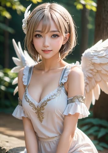 AIイラスト集 ファンタジーアート 天使ちゃんショートヘアー#1