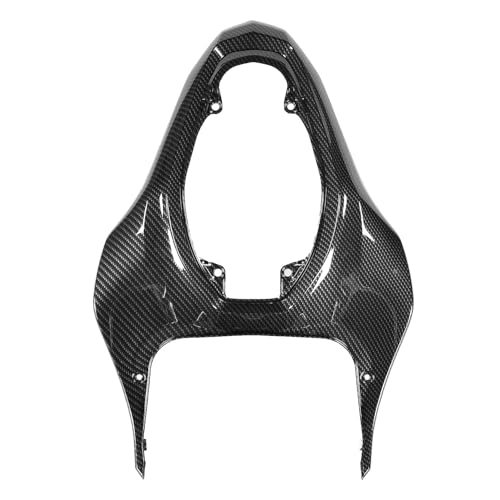 Couvercle d'habillage de carénage supérieur de siège arrière de moto pour Z900 Couvercle de panneau de cadre de siège protège-queue de canard pour Kawasaki Z900 Z-900 2017-2024 (Look Carbone)