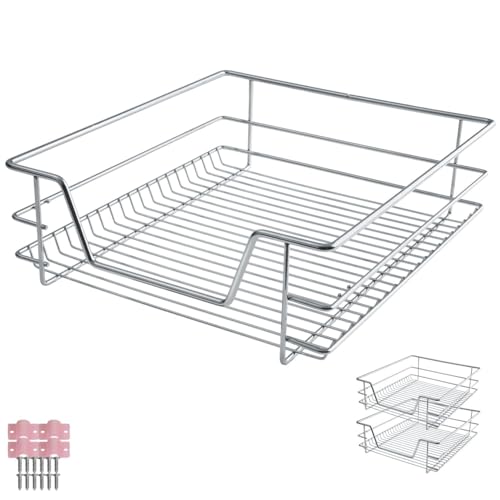 UTILIZZO VERSATILE NELLA CUCINA: puoi usare il cassetto telescopico cucina per organizzare utensili, alimenti, prodotti per la casa e accessori, ottimizzando qualsiasi mobile cucina o dispensa cucina. Il cestello estraibile rende più facile trovare ciò che ti serve nei cassetti cucina o nello scaffale, migliorando l’efficienza quotidiana e sfruttando al massimo lo spazio con un organizer cucina funzionale e pratico.