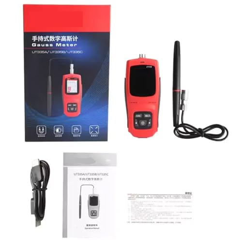 Medidor digital de flujo magnético portátil UT335A miniatura 7