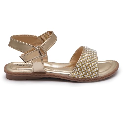 Image of SANDALS Kids - Footwear For Girls Comfortable Casual & Function | PU - Material |Design - BG5401| Closure- Velcro