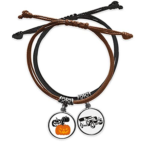 Bracelet Halloween trois citrouilles le cadeau surprise parfait pour vos proches