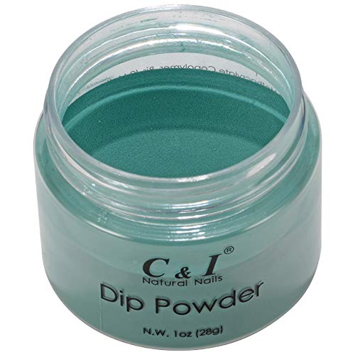 C & I Dipping Powder Color No.025 Black Green Blue Color System