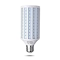 Auzer 60W LED Corn Light Bulb, Large Mogul E39 Base, 6000-Lumen, 6500K Daylight Cool White,LED Corn Bulb for Large Area Garage Factory Warehouse Barn Shopping Mall Supermarket AC85V-265V