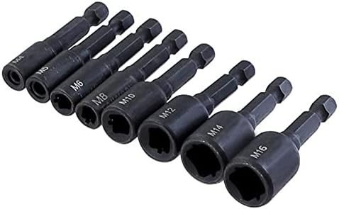 M4-M16 Tap Socket Collet Wrench Set Machine Die Socket Adapter Hex ...