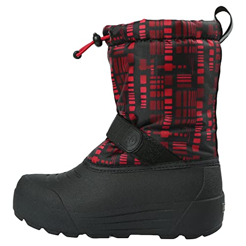 Image of Northside Frosty Insulated Winter Snow Boots for Girls and Boys with Rugged, Water Resistant Nylon Upper, Quick-Drying Lining, Removable EVA Insole, and Durable TPR Outsole