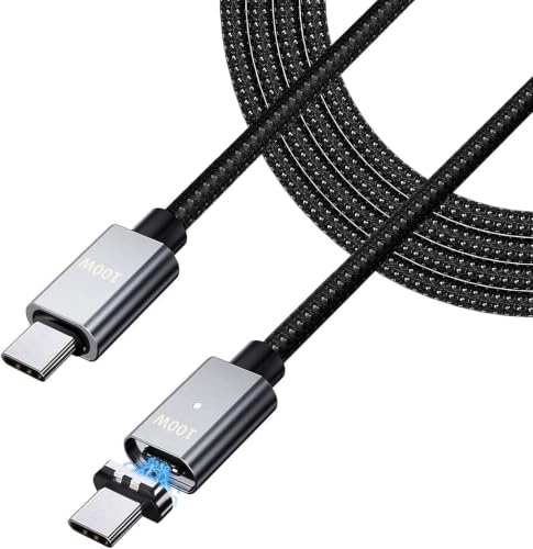 【在庫処分・大量購入】マグネット式 形状記憶 充電ケーブル 100W/USB-C Amazon.co.jp: マグネット 充電ケーブル USB-C TO USB-C ケーブル 2M