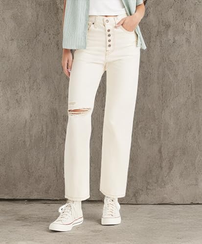 Levi's Women's Snap Ribcage Straight Ankle Jeans4