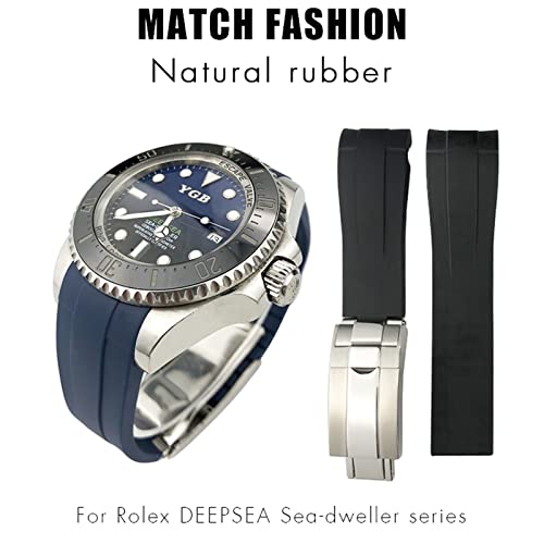 Bracelet en caoutchouc 21mm CZKE pour remplacer un bracelet usé ou rigide - 2
