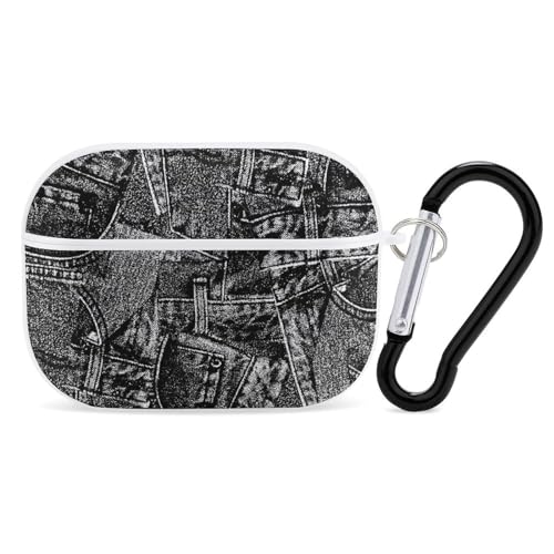 �f�j�� �p�^�[�� AirPods Pro2 �P�[�X 2022�N9������ �V�� �G�A�[�|�b�Y �v��2�P�[�X AirPods Pro ��2���� �P�[�X �J���r�i�t�� �����h�~ �S�ʕی� �ϏՌ� ������� �v���[���g White-style