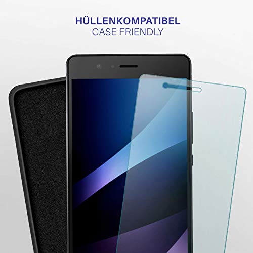 MoEx 2X OneFlow Vetro Protettivo antirottura Anti