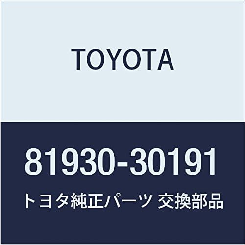 TOYOTA Genuine Parts Heater Control Indicator Lamp ASSY NO.1 Crown Part Number 81930-30191