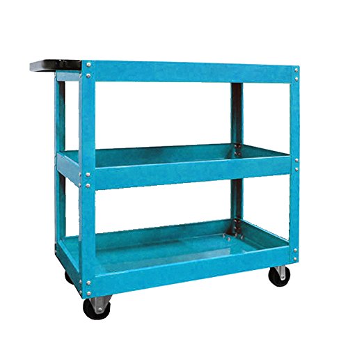3段 工具カート キャスター付 ワーキングカート サービスツールカート サービス ワゴン台車 収納 トレー DIY